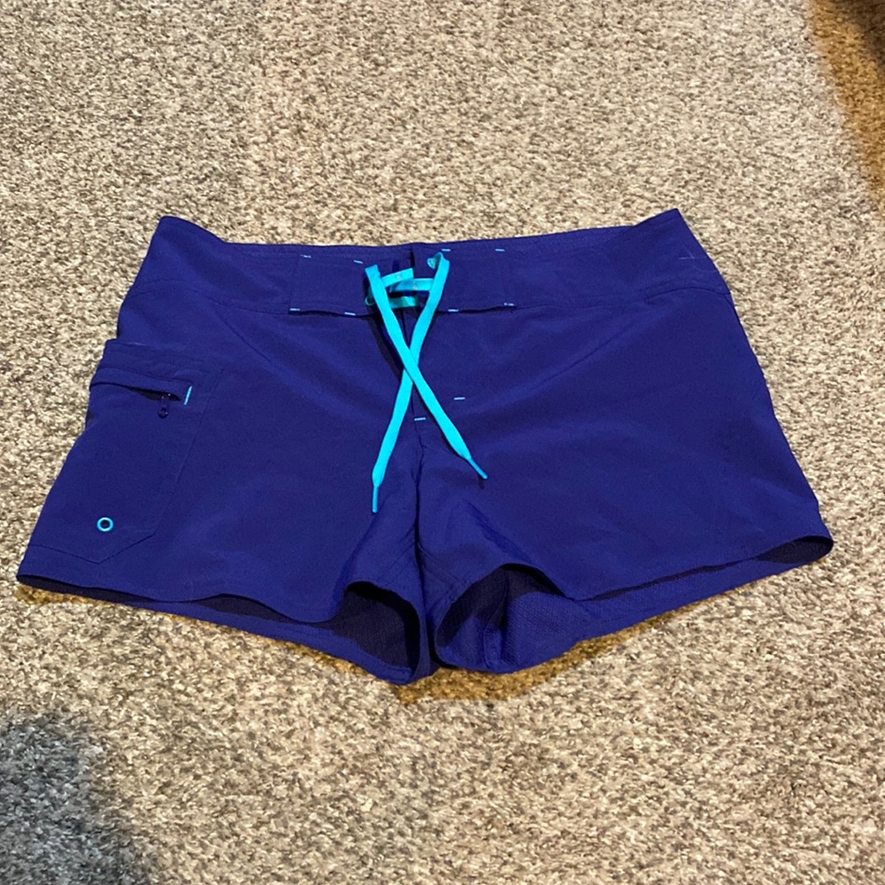 Purple Athleta Board Shorts